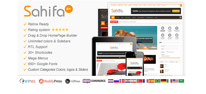 Sahifa V5.6.9 Nulled Theme: Free Download Sahifa Version 5.6.9 Wordpress Theme