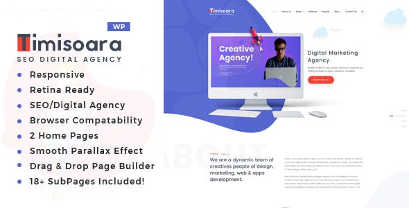 Timisoara Wordpress Theme